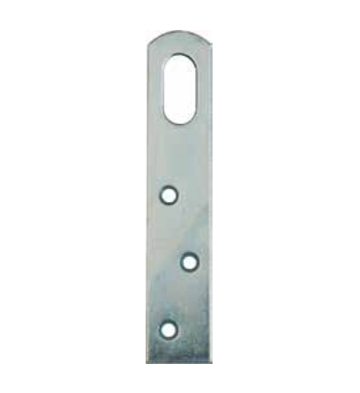 HANGING PLATE WIDE 140X19X1.5MM NICKEL