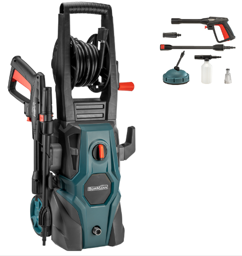 BORMANN HIGH PRESSURE WASHER 2000W, 150BAR, 450L/h