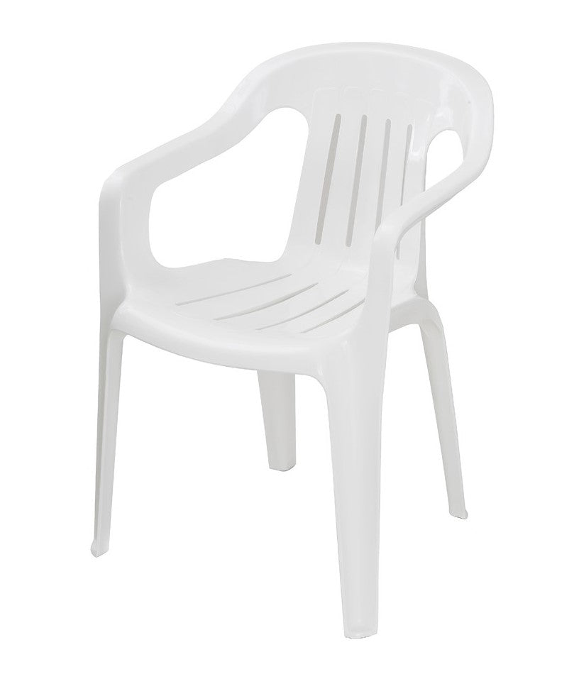 WHITE QUEEN CHAIR WITH HANDS