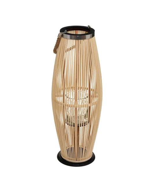 WOODEN LANTERN D27XH72