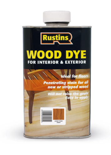 WOOD DYE LIGHT TEAK 250ML