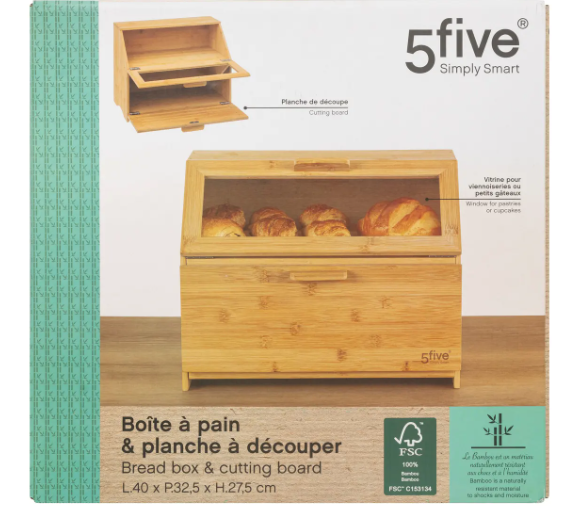 TIERED BREAD BOX BAM