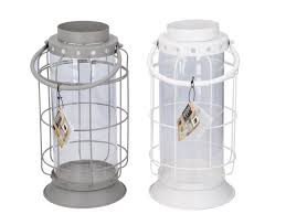 LANTERN 16X40CM 2ASS MT/GL