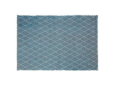 PRINT COTTON BL RUG BOX 60X90