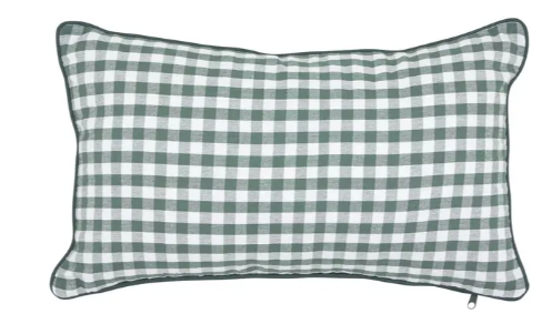 CUSHION GROOVE GREEN 30X50CM