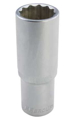 1/2" DRIVE 12POINT DEEP SOCKET 24MM DIN 3124 FF GROUP