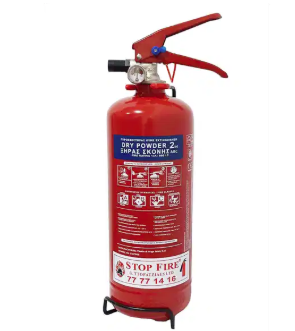 FIRE EXTINGUISHER POWDER 2KG F2