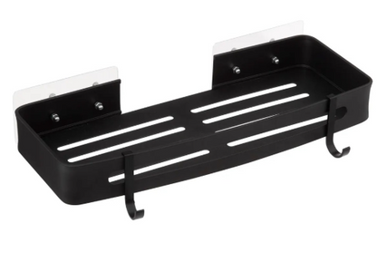 BLACK ALU SHELF WITH STICKER
