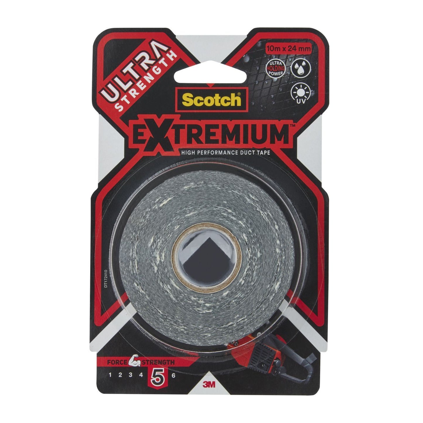 EXTREMIUM ULTRA HIGH PERFOMANCE DUCT TAPE SCOTCH 10MX24MM