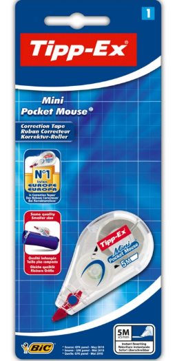 MINI POCKET MOUSE 5MMX6M