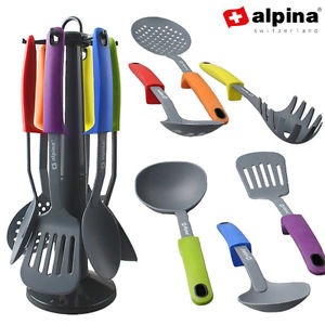 KITCHEN UTENSILS & STAND 7PCS