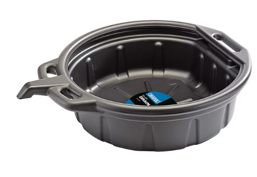 FLUID DRAIN PAN BLACK 16L