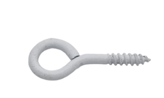 ANGLE HANGER CLOSED 17X40 WHITE