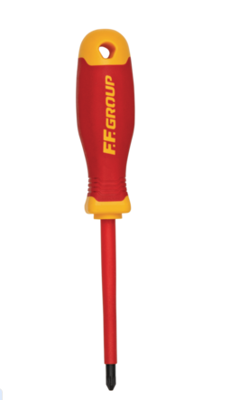 INSULATED SCREWDRIVER POZIDRIV PZ1X100MM FF GROUP