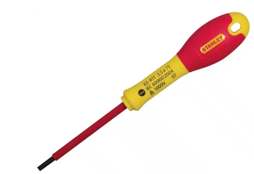 STANLEY FATMAX SCREWDRIVER 3.5X75MM SLOTTED
