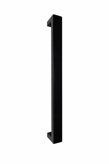 DOOR HANDLE 500MM PH286 SINGLE BLACK MAT