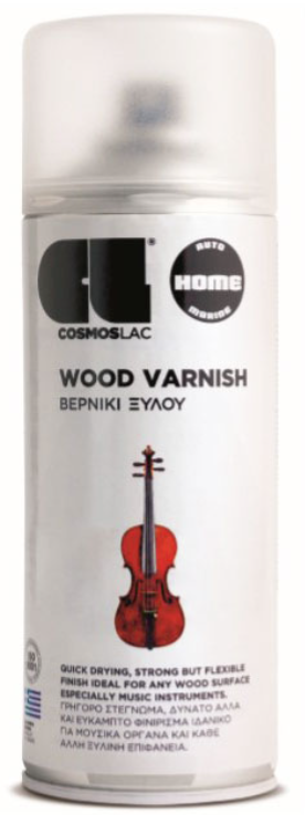 SPRAY WOOD SATIN VARNISH N375 400ML COSMOSLAC