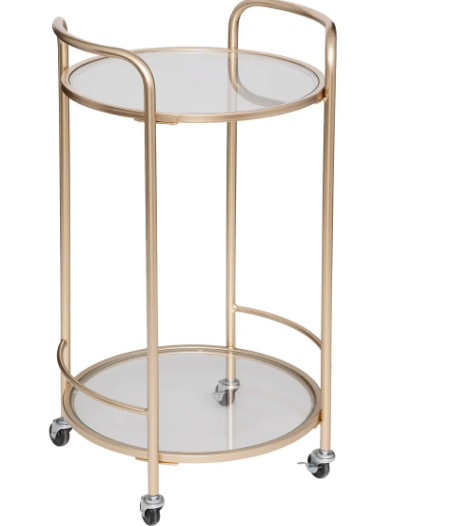 THALIA GOLD MET GLS TROLLEY