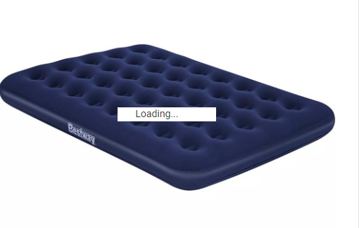 AIRBED DOUBLE 191X137X22CM PVC