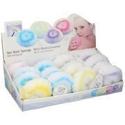 BATH SPONGE 4ASS CLR 50GR