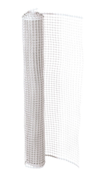 PLASTIC WHITE NET SQUARE 1CM