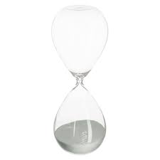 BOWL SANDTIMER 60MIN H30CM