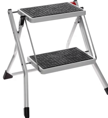 2 STEP METAL LADDER