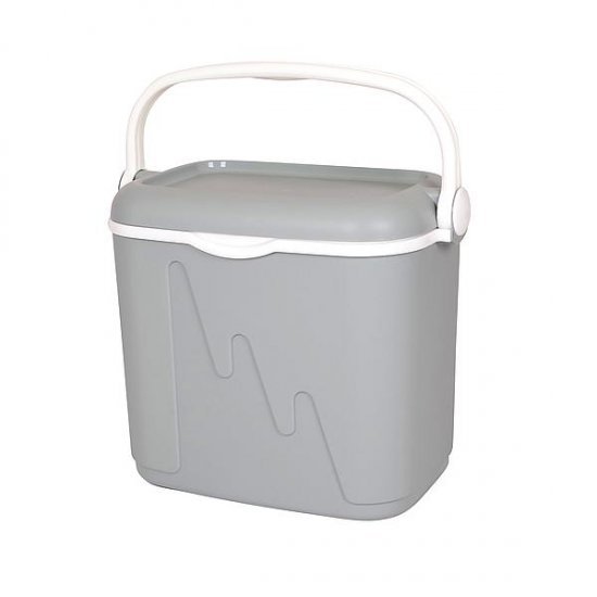 COOLBOX 20L LIGHT GREY CURVER