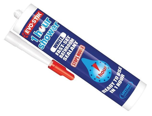 EVO-STIK 1 HOUR SHOWER BATH SEALANT WHITE