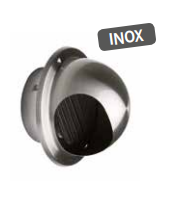 VENTILATION GRILL INOX KOPPA ? 9.7-11.1CM RECESS MOUNTING + NET