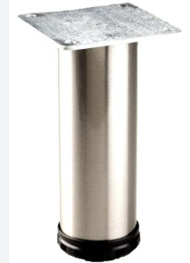 FURNITURE LEGS NICKEL MAT 80X1100MM
