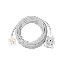 EXTENSION CABLE 5M WHITE H05VV3G1,5MM