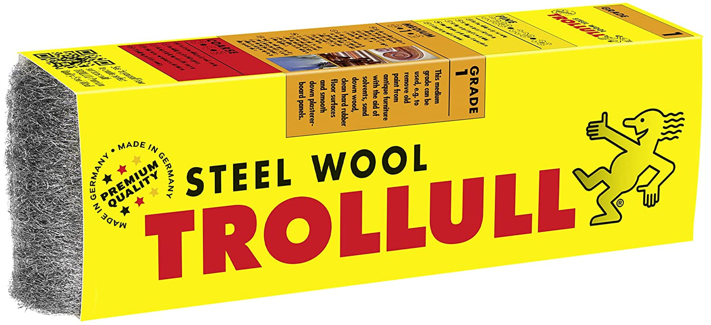 TROLLUL STEEL WOOL 200G GRADE 2 RUSTINS