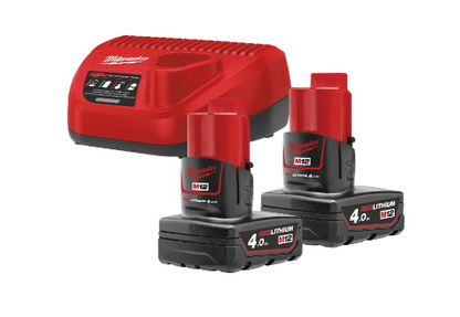 MILWAUKEE BATTERY KIT M12NRG-402