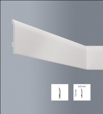 LUXSTYL POLYSTYRENE MOULDING L759 200CM