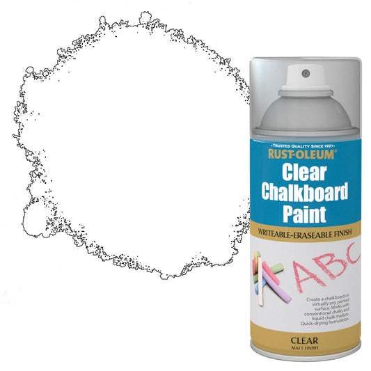 CHALKBOARD SPRAY CLEAR 150ML RUSTOLEUM