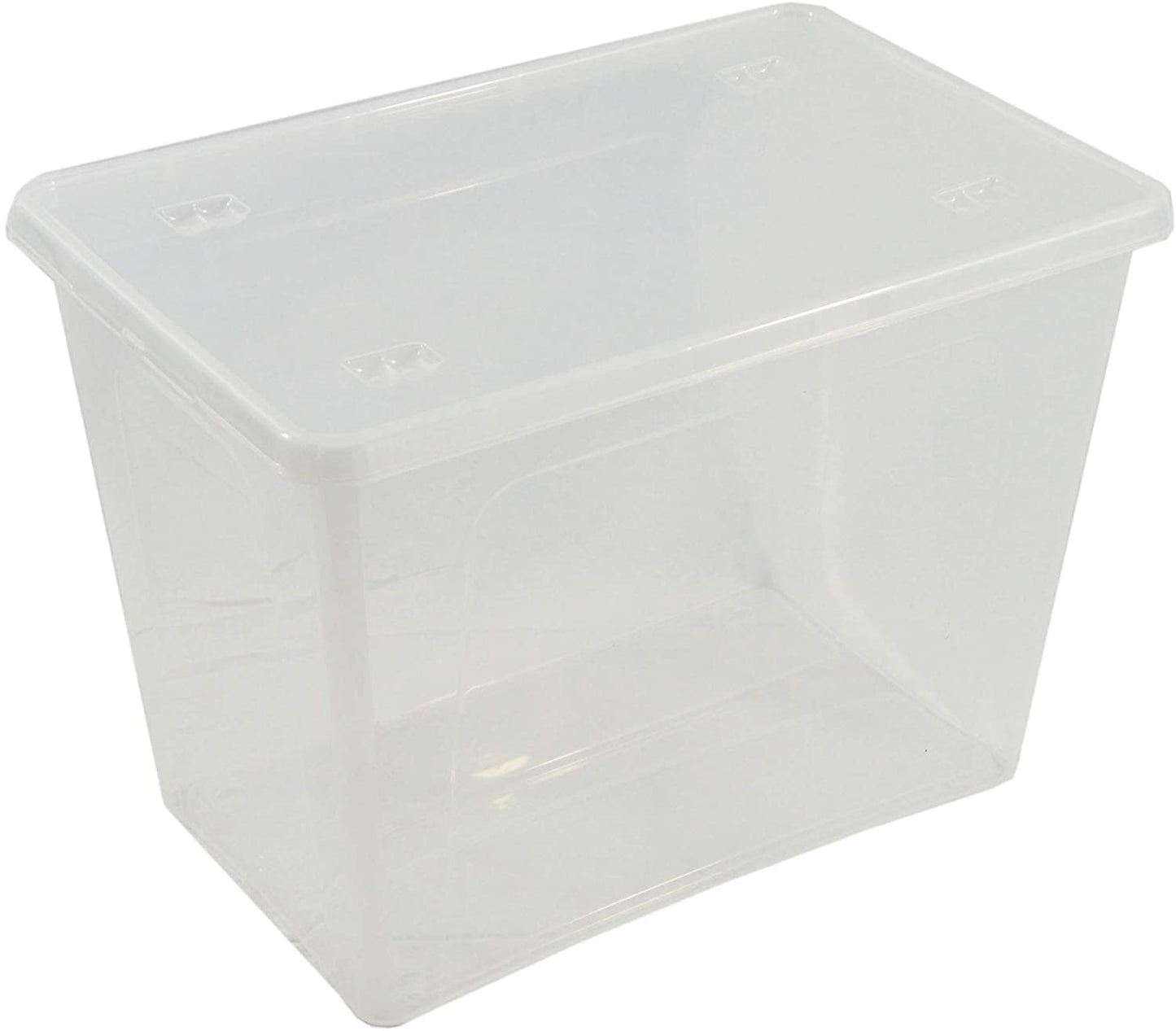 MULTIUSE BOX PLASTIC L795X590XH180MM W/TRANSPARENT BOTTOM+COVER