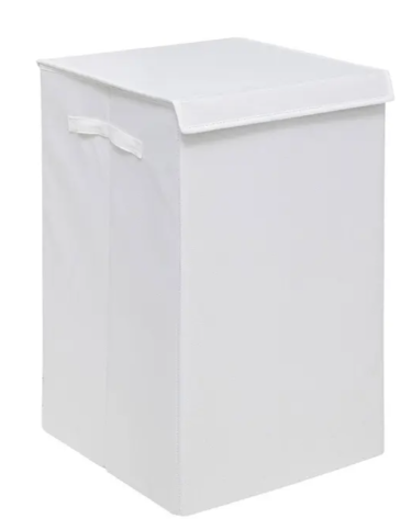 74L LAUNDRY BASKET COT COLOR WHITE