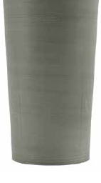 FLOWER POT HIGH CONICAL Ø30CM H52CM LIGHT GREY