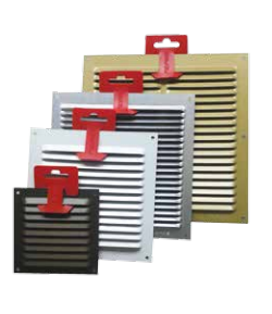 VENTILATION GRILL ALUMINIUM 0.6MM 30X30CM