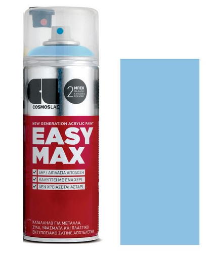 SPRAY EASY MAX BLUE PASTEL NO.875 400ML COSMOSLAC