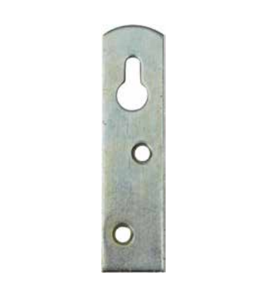 HANGING PLATE 80X19X1.5MM NICKEL