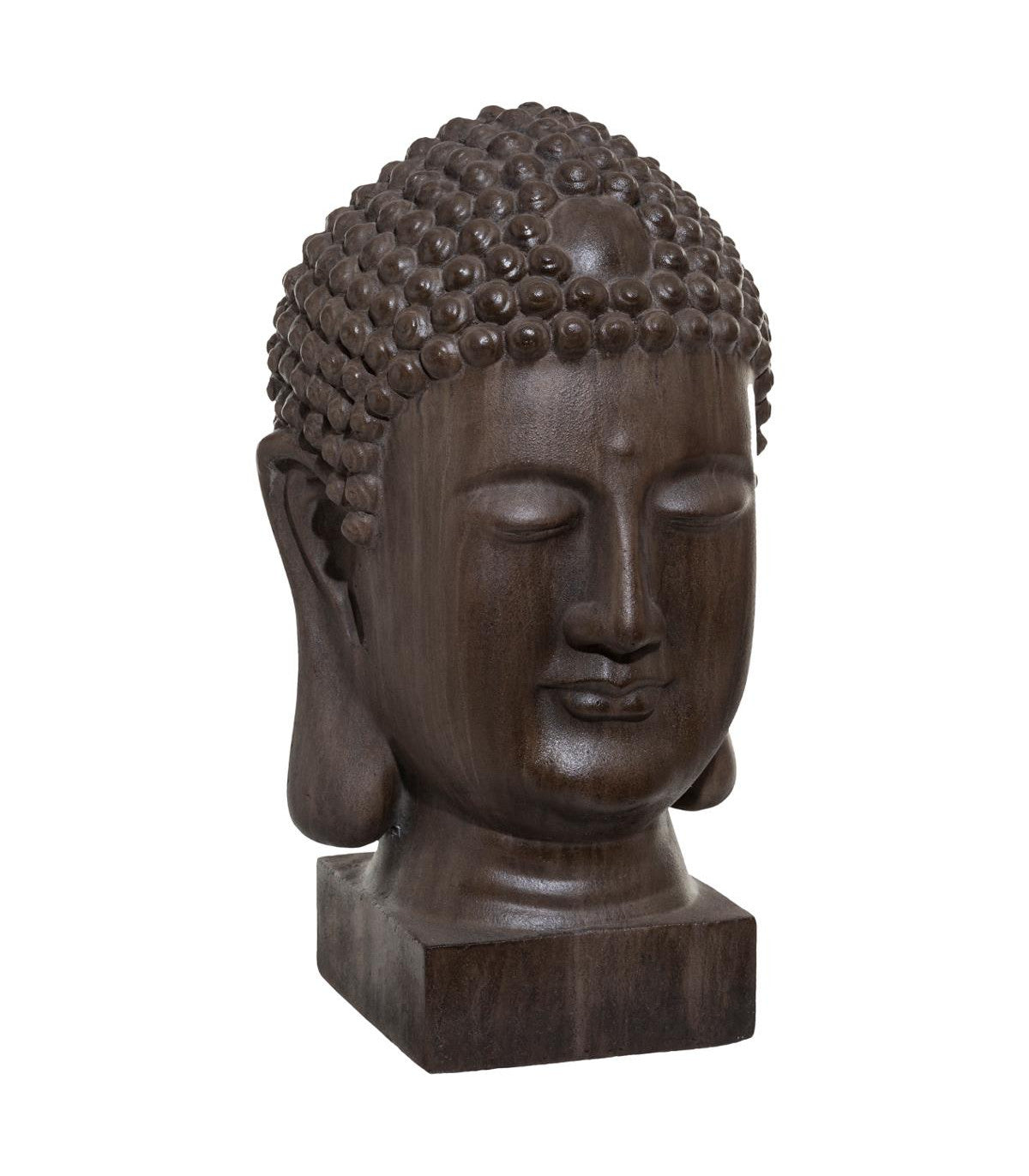 BUDDHA HEAD BROWN OUTDOOR H51