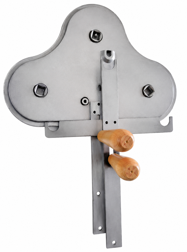 BBQ MECHANISM BLUE FOR 3 SKEWER WITH 1 LEG