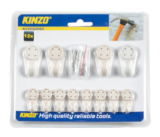 WALL HOOKS 12PCS