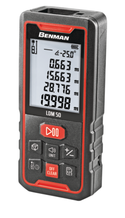 LASER DISTANCE METER RED BEAM LDM50