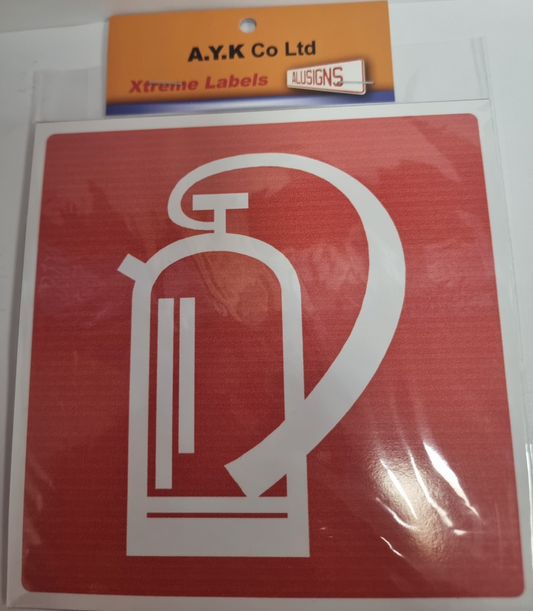 SIGN FIRE HOSE POINT 16X16