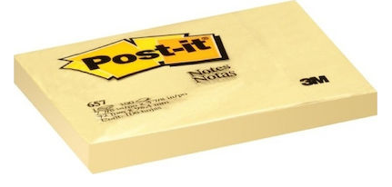 3M POST IT NOTES 76X102MM