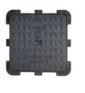 MANHOLE DUCTILE IRON EN124 40X40CM B125