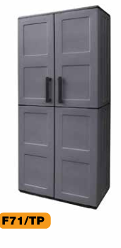 PLASTIC CABINET FULL HEIGHT 68X37X163CM